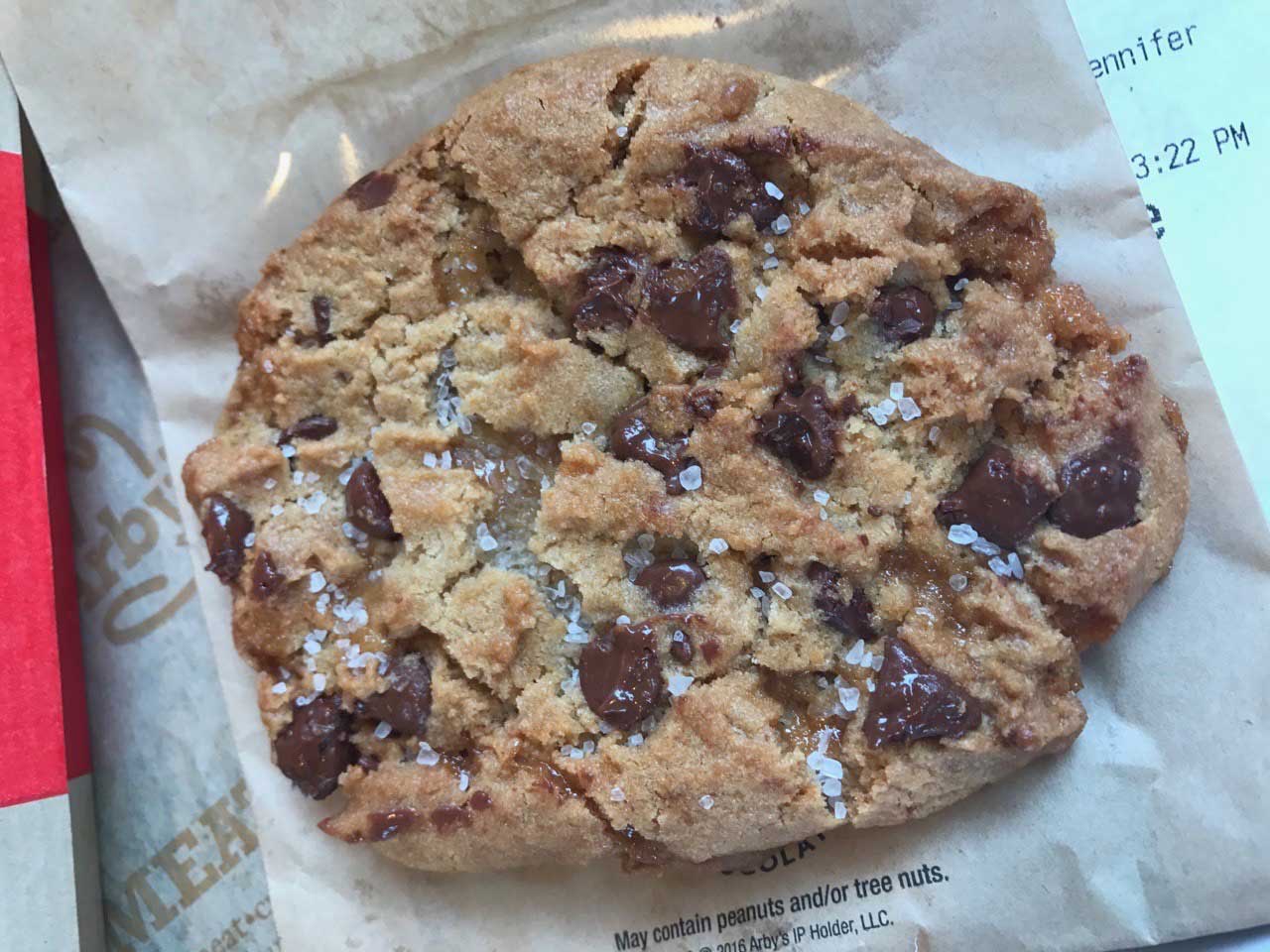 Arby's cookie