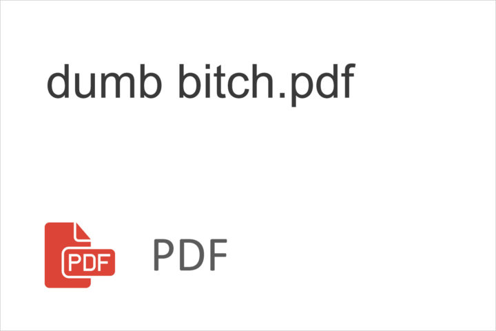Why “dumb bitch.pdf” surprises no one in the service industry