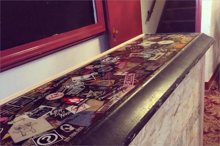 The Frequency’s bartop has found a new home in Waterloo