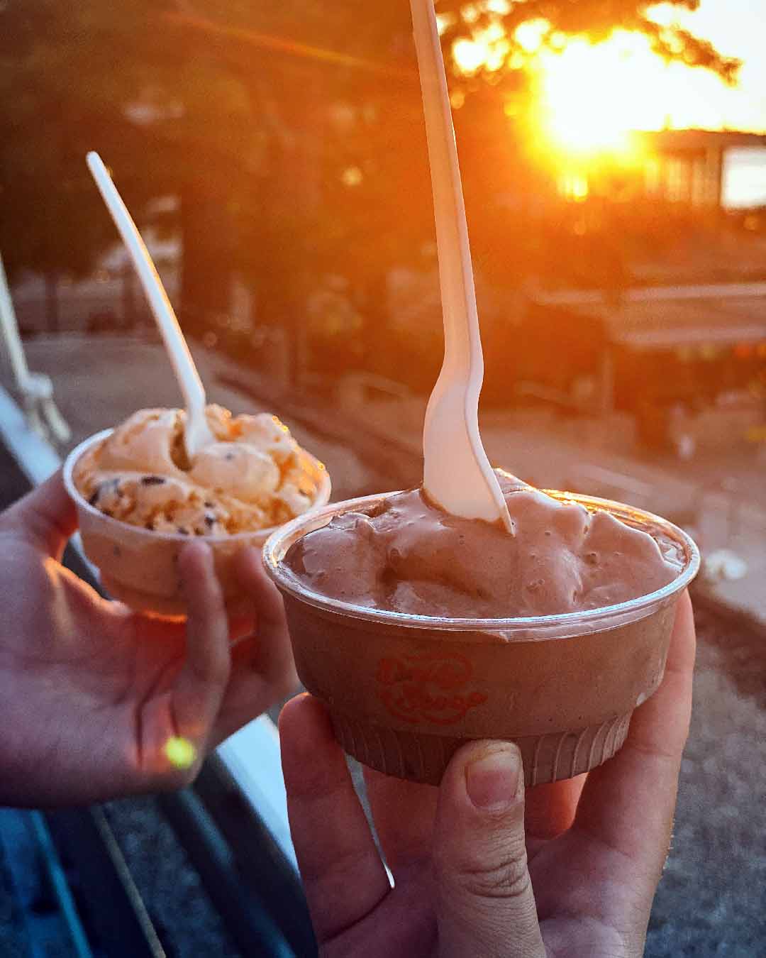 Terrace ice cream