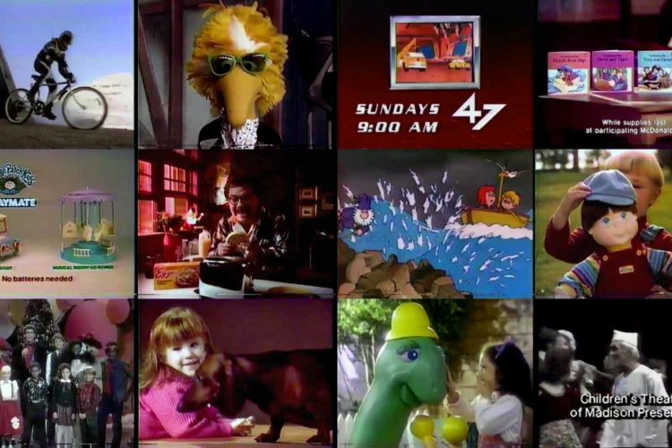 Let’s watch some commercials from a Fox 47 broadcast in 1986